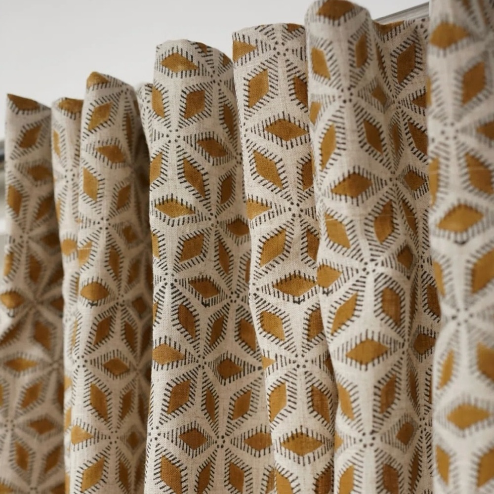 Red Barrel Studio - Pure Colored Linen (2) Curtains - Luxury & Comfort - NWOT